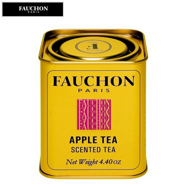 フォションの紅茶ギフト FAUCHON フォション アップル 125g 紅茶 リーフティー （缶入り