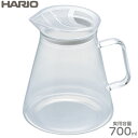 HARIO ハリオ フタなしティーポット 700ml クリア FNC-70-T