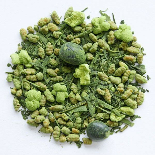 【日本茶】 抹茶入り深蒸し玄米茶 50g×5 (合計250g)