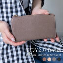 長財布 TIDY2.0 小さい レディース 本革 ボタニカル ペイズリー 総柄 ニュアンスカラー 植物 模様 おしゃれ タイディ 人気 かわいい スリム 上品 ...