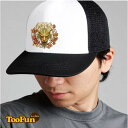 \誕生日 贈り物/ キャップ Cap お祝い かっこいい プレゼント 金の龍 ゴールデンドラゴン 刺繍風 龍 イラスト オリジナル デザイン 帽子 ギフト プレ...