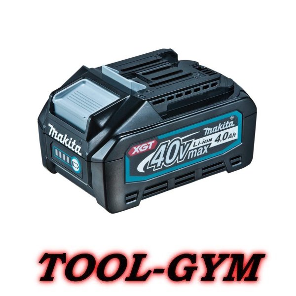 マキタ[makita] 40V-4.0Ah バッテリ BL4040/純正（残容量表示付）A-69939　※新品セットのバラシ品