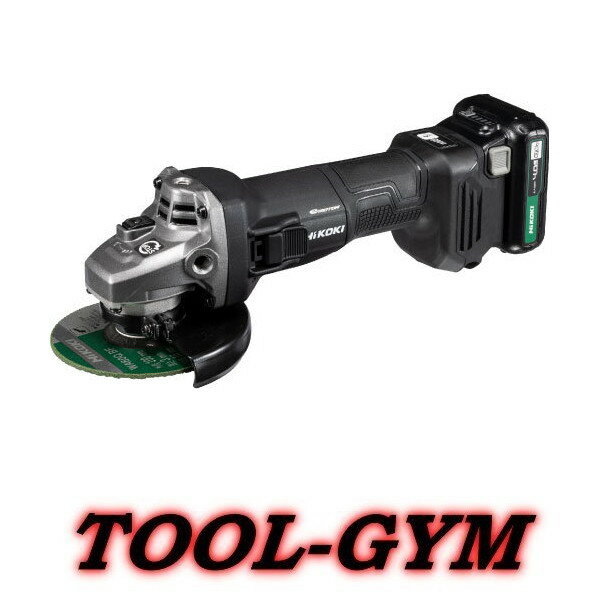 ハイコーキ[HiKOKI] 10.8V-4.0Ah 100mmコードレスディスクグラインダ G1210DA（2LSBK）黒