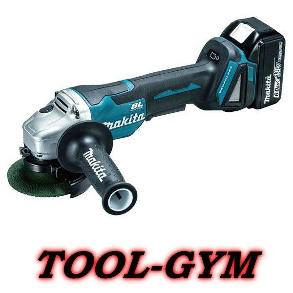 マキタ[makita] 18V-6.0Ah 100mm 充電式ディスクグラインダ GA408DRGX