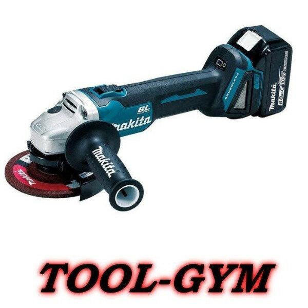 マキタ[makita] 18V-6.0Ah 100mm 充電式ディスクグラインダ GA504DRGXN