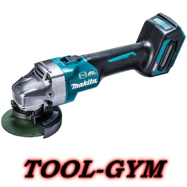 マキタ[makita] 40V 100mm 充電式ディスクグラインダ GA001GZ (本体のみ・スライドスイッチ)