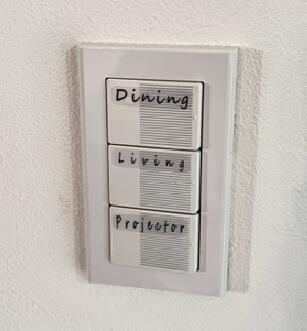 ステッカー　スイッチ　ネーム　ラベルシール