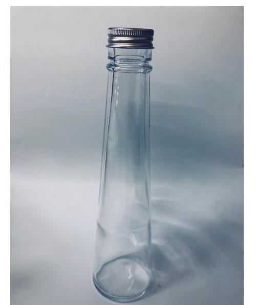 ハーバリウムボトル【スリム三角/200A】約φ5.7 H22cm