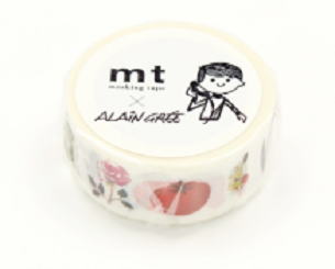 mtマスキングテープ mt×アラン・グレ 植物　MTALAN03