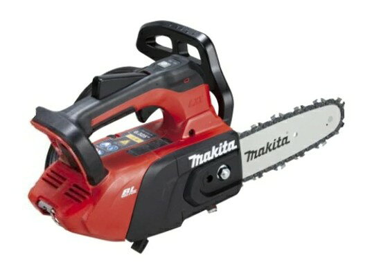 マキタ 充電式チェンソー 80TXL仕様 200mmスプロケットノーズバー MUC258DZR1 本体のみ ※バッテリ・充電器別売！ ●23mLエンジン式クラスで軽快作業 ●手元の負担軽減&軽快な取回し ●最適バランス設計 ●縦向き、横向きの切り返し時のストレスを軽減 ●エンジン式同等の優れた加速性能 ●「リトリガ」不要で素早く再起動(ロック時) （※ロックの状態によっては再起動できない事があります） ●新型スイッチ採用 ●クイック着脱フック ●防滴・防じん「アプト」 ●薄刃 80TXL仕様 ●高所の枝払い作業に ●入り組んだ枝のせん定に