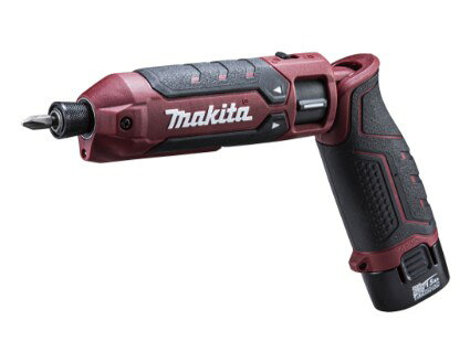 【在庫あり】【限定色】マキタ　7.2V充電式ペンインパクトドライバ　TD023DHXAR　(オーセンティック　レッド)　バッテリBL0715(1.5Ah)×2本・DC07SB充電器・プラスチックケース付