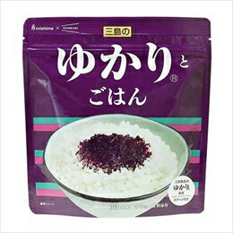 IZAMESHI　 三島食品×IZAMESHI ゆかり(R)とごはん　3個セット！　保存食・非常食　※送料無料　イザメシ