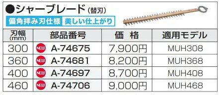 �ޥ��������㡼�֥졼���ؿϡ�400mm��A-74697