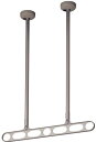 【在庫処分】川口技研 軽天用ホスクリーン 2本シャフトタイプZ-215 LBライトブロンズ 1セット(2本組)※箱汚れ破損