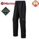 マーモット MARMOT コモドパンツ Comodo Pants TOMQJD82 BK ブラック ゴアテックス GORE-TEX ハイキング トレッキング 最終入荷 数量限定 デサント 正規品 在庫限り 送料無料 雨具 カッパ 春 防水 防寒 防風