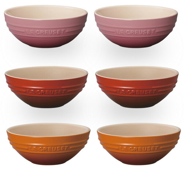 ●【日本正規代理店品】 LE CREUSET ル・クルーゼ ストーンウェア マルチボール15cm(2個入り) （動画有） 【キッチン おしゃれ インスタ映え 人気 ギフト プレゼントとして】