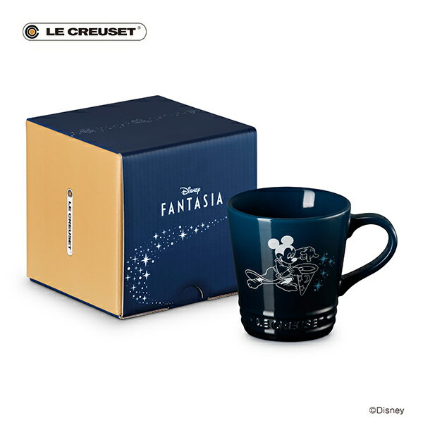 LE CREUSET ル・クルーゼ ファンタジア / ネオ・マグ ニュイ 80346331290030【ルクルーゼ ディズニー ミッキー 魔法使いミッキーマウス マグカップ コップ ストーンウェア 食器 キッチン 人気 ギフト】のサムネイル