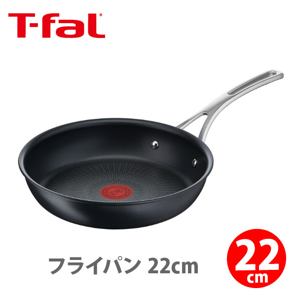 T-FAL ティファール エクスペリエンス＋ フライパン22cm E49803【ih対応 ih プレミアム 取っ手 フライパン コーティング キッチン おしゃれ 人気 ギフト プレゼントとして】