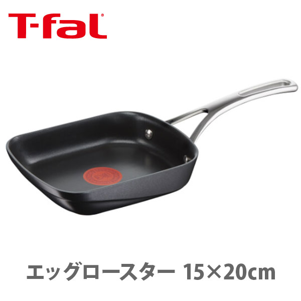 T-FAL ティファール エクスペリエンス＋ エッグロースター 15x20cm E22818【卵焼き器 エッグパン 卵焼き機 ih対応 ih 取っ手 フライパン キッチン おしゃれ 人気 ギフト プレゼントとして】