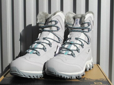 スノートレッキングシューズ SALOMON サロモン NYTRO GTX GORE-TEX WOMEN'S グレー