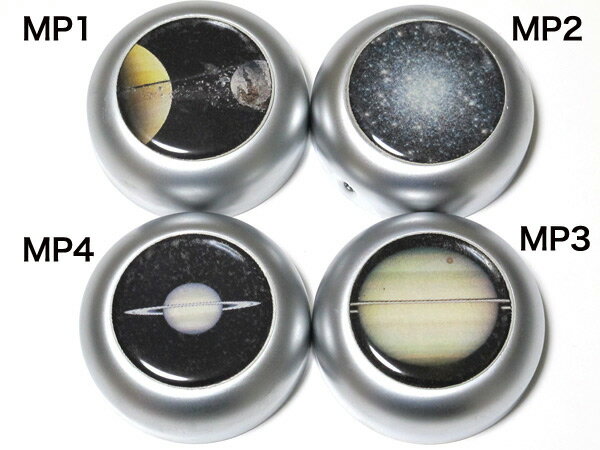 SpokeNWheel ハンドメイド 自転車ベル SPACE BELL 宇宙ベル マットシルバー