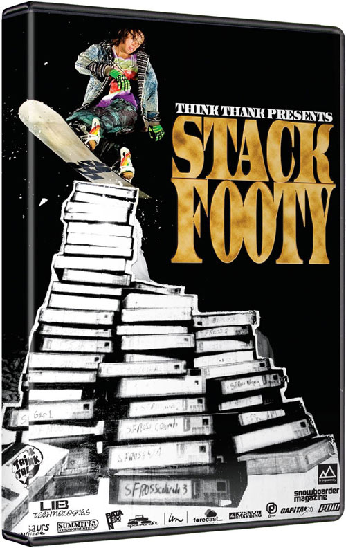 スノーボード DVD Stack Footy スタック・フーティー 日本語字幕付 [DVD]【SNOW BOARD】