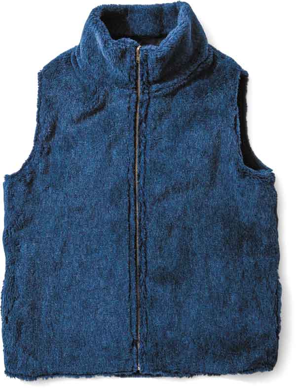 green clothing ���꡼�󥯥������� BOA VEST �ܥ��٥��� Navy��Blue �ڥߥåɥ쥤�䡼�ۡڥ٥��ȡۡڥ�С����֥��