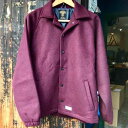 green clothing グリーンクロージング THE 289 JACKET Burgundy【ミッドレイヤー】
