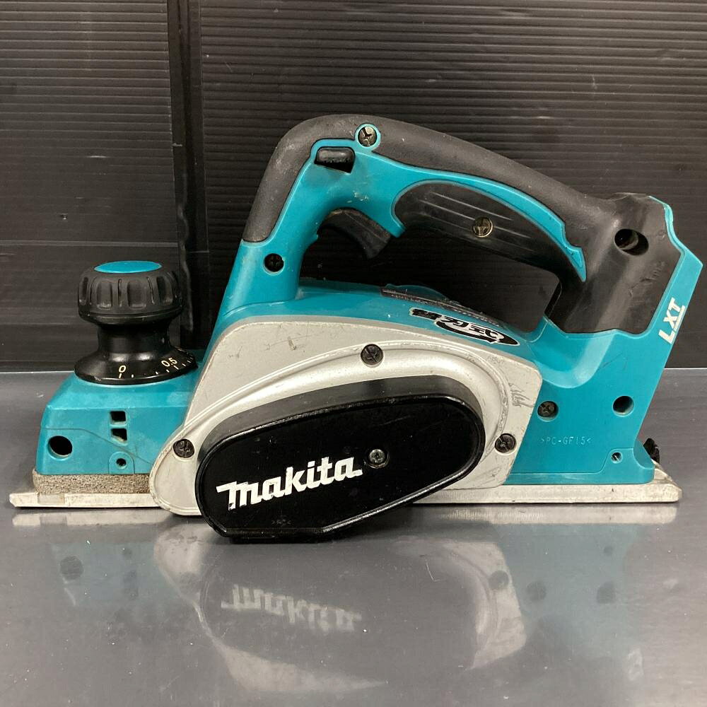 【中古】makita 充電式カンナ（本体のみ) KP140DZ 14.4V