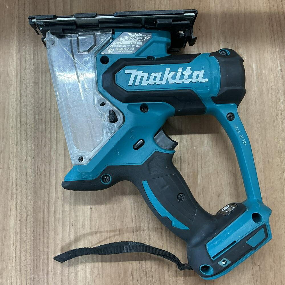 【中古】makita 充電式ボードカッタ本体のみ 18V SD180DZ【204】