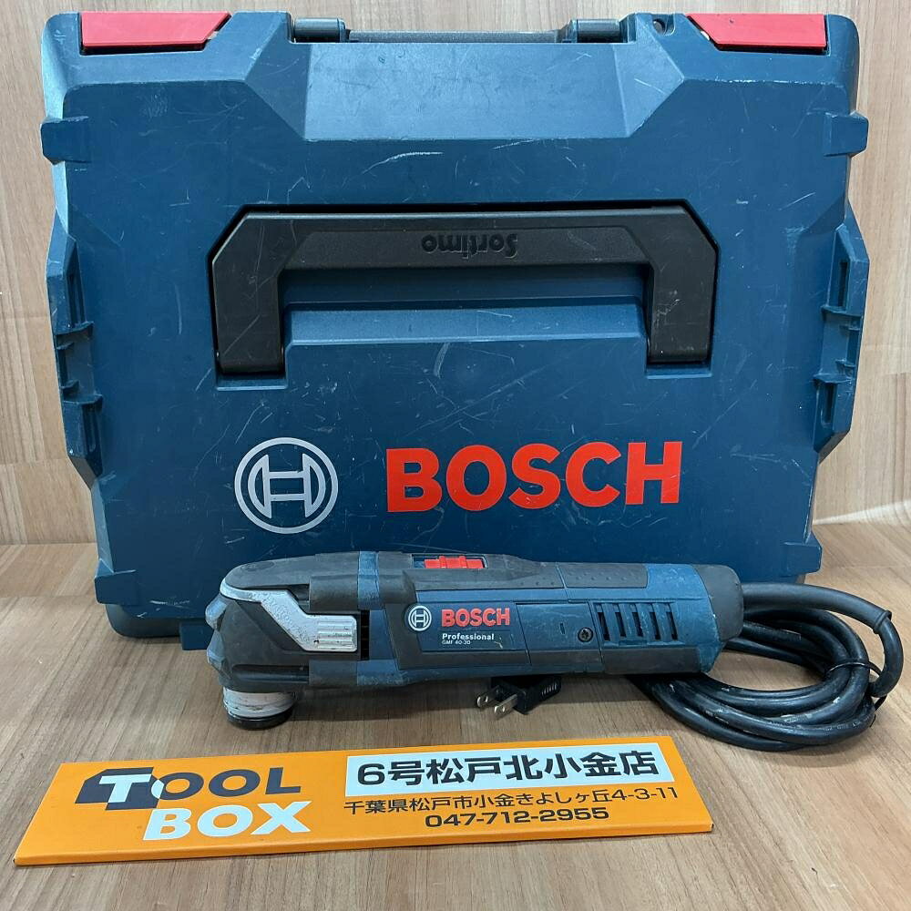 【中古】BOSCH マルチツール GMF40-30【204】
