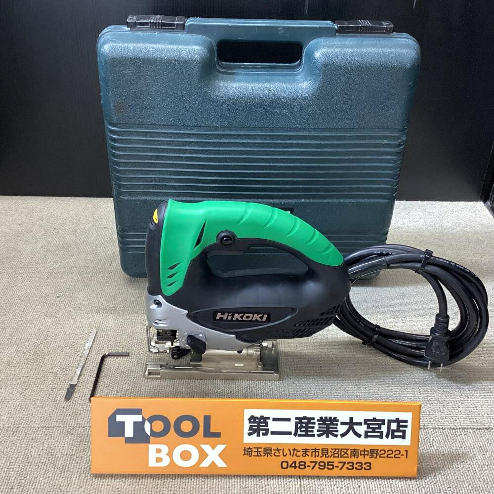 ご覧いただきありがとうございます HiKOKI/ハイコーキ CJ90VST 電子ジグソーです 状態：中古 ・通電、動作確認済み ・本体+ケース+ブレード+六角レンチ ・写真に写っているものが全てです ・傷や汚れがあります(写真確認願います) ※その他点検不足な点もある場合がございますが、ご了承ください ※店頭併売につき、品切れの際はご了承くださいご覧いただきありがとうございます HiKOKI/ハイコーキ CJ90VST 電子ジグソーです 状態：中古 ・通電、動作確認済み ・本体+ケース+ブレード+六角レンチ ・写真に写っているものが全てです ・傷や汚れがあります(写真確認願います) ※その他点検不足な点もある場合がございますが、ご了承ください ※店頭併売につき、品切れの際はご了承ください