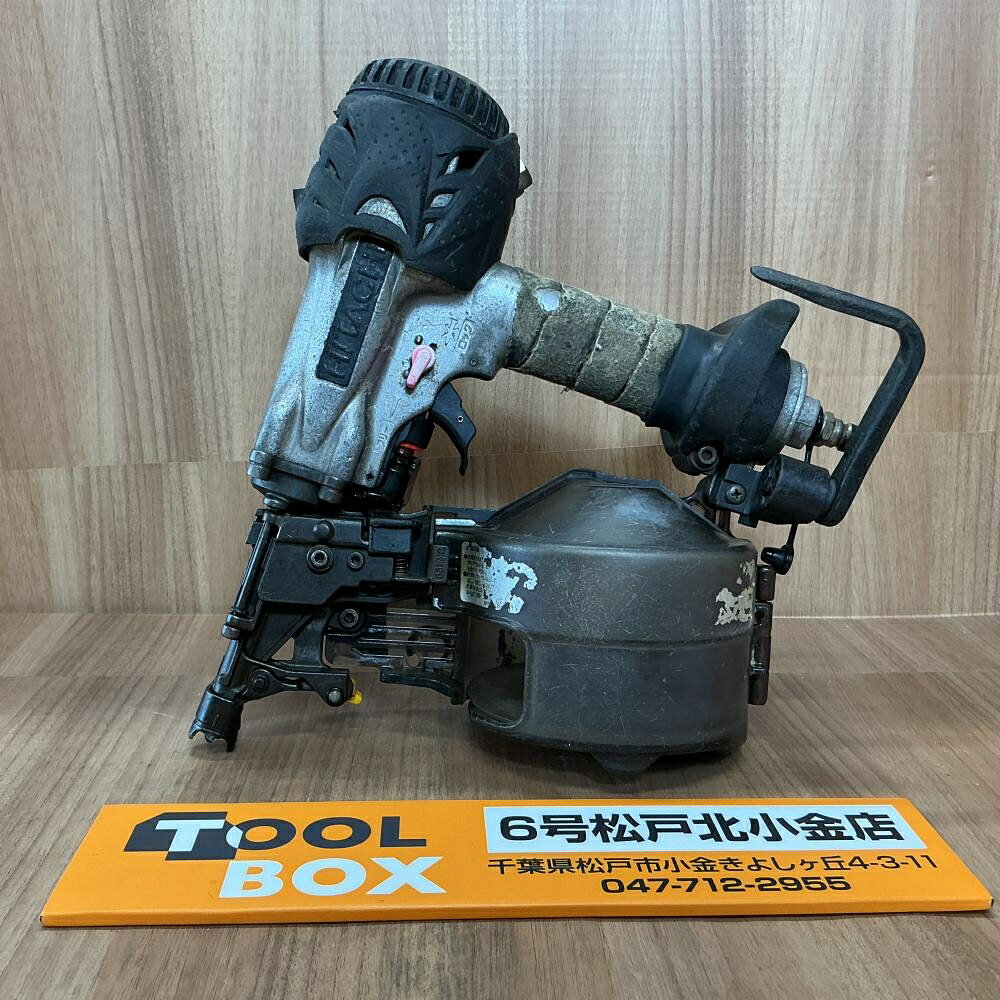 【中古】【ジャンク品】日立工機 高圧釘打機 65mm NV65HMC※商品説明要確認【204】