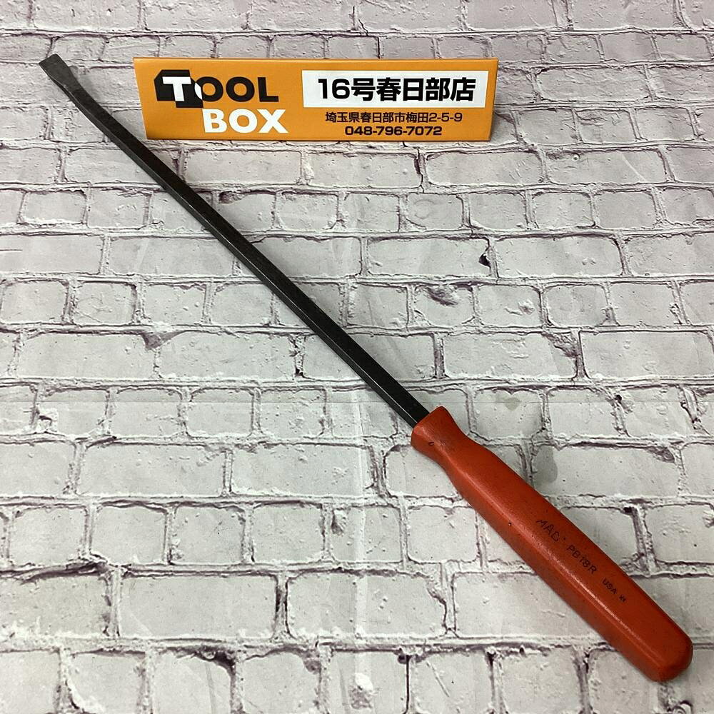 ご覧いただきありがとうございます MACTOOLS/マックツールズ PB18R プライバーです 状態：中古品 ・写真に写っているものが全てです ・傷や汚れがありますので写真でご確認ください 店頭併売につき、品切れの際はご了承くださいご覧いただきありがとうございます MACTOOLS/マックツールズ PB18R プライバーです 状態：中古品 ・写真に写っているものが全てです ・傷や汚れがありますので写真でご確認ください 店頭併売につき、品切れの際はご了承ください