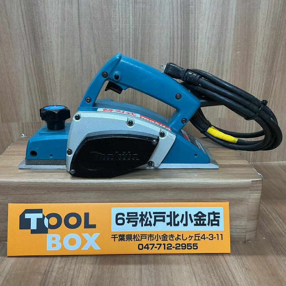 ご覧いただきありがとうございます。 【中古】makita 1900BA 82mm電気カンナです。 動作確認済み。問題ございません。※コード補修有。 画像をご確認いただき是非ご検討宜しくお願いします。 ※その他点検不足な点もある場合がございますが、ご了承ください また店頭併売も行っておりますので品切れの際はご了承下さい。ご覧いただきありがとうございます。 【中古】makita 1900BA 82mm電気カンナです。 動作確認済み。問題ございません。※コード補修有。 画像をご確認いただき是非ご検討宜しくお願いします。 ※その他点検不足な点もある場合がございますが、ご了承ください また店頭併売も行っておりますので品切れの際はご了承下さい。