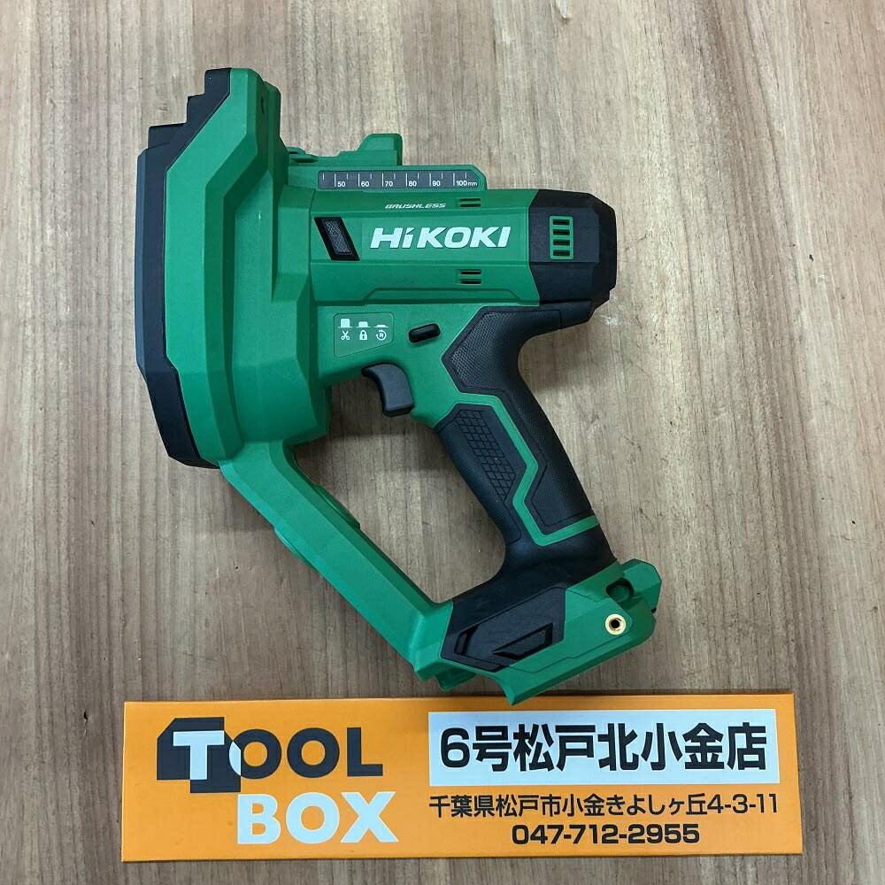 【安心の7日間保証付】 【中古】【美品】HiKOKI/ハイコーキ 充電式全ネジカッター CL18DA 状態：中古 内容：本体のみ※スケール棒欠品しています 動作確認済 使用感が少ない美品でスタッフオススメの一品です 中古品の為、傷・汚れ・サビがあります。写真にてご確認ください その他外装等は画像をご確認いただき是非ご検討よろしくお願いします。 また店頭併売も行っておりますので品切れの際はご了承ください。 また当店舗がお近くの場合は実機確認も踏まえてご来店をおすすめしております。 ※商品到着より7日間の初期保証がございます。ご安心してご検討下さい。 ※高額品につき必ず商品到着後の動作確認を上記の期間内にお願いいたします。 ※当社はTOOLBOXは株式会社セキチューの運営する中古工具販売店です。 ※【古物商許可証】 群馬県公安委員会許可 第421032022078号【安心の7日間保証付】 【中古】【美品】HiKOKI/ハイコーキ 充電式全ネジカッター CL18DA 状態：中古 内容：本体のみ※スケール棒欠品しています 動作確認済 使用感が少ない美品でスタッフオススメの一品です 中古品の為、傷・汚れ・サビがあります。写真にてご確認ください その他外装等は画像をご確認いただき是非ご検討よろしくお願いします。 また店頭併売も行っておりますので品切れの際はご了承ください。 また当店舗がお近くの場合は実機確認も踏まえてご来店をおすすめしております。 ※商品到着より7日間の初期保証がございます。ご安心してご検討下さい。 ※高額品につき必ず商品到着後の動作確認を上記の期間内にお願いいたします。 ※当社はTOOLBOXは株式会社セキチューの運営する中古工具販売店です。 ※【古物商許可証】 群馬県公安委員会許可 第421032022078号