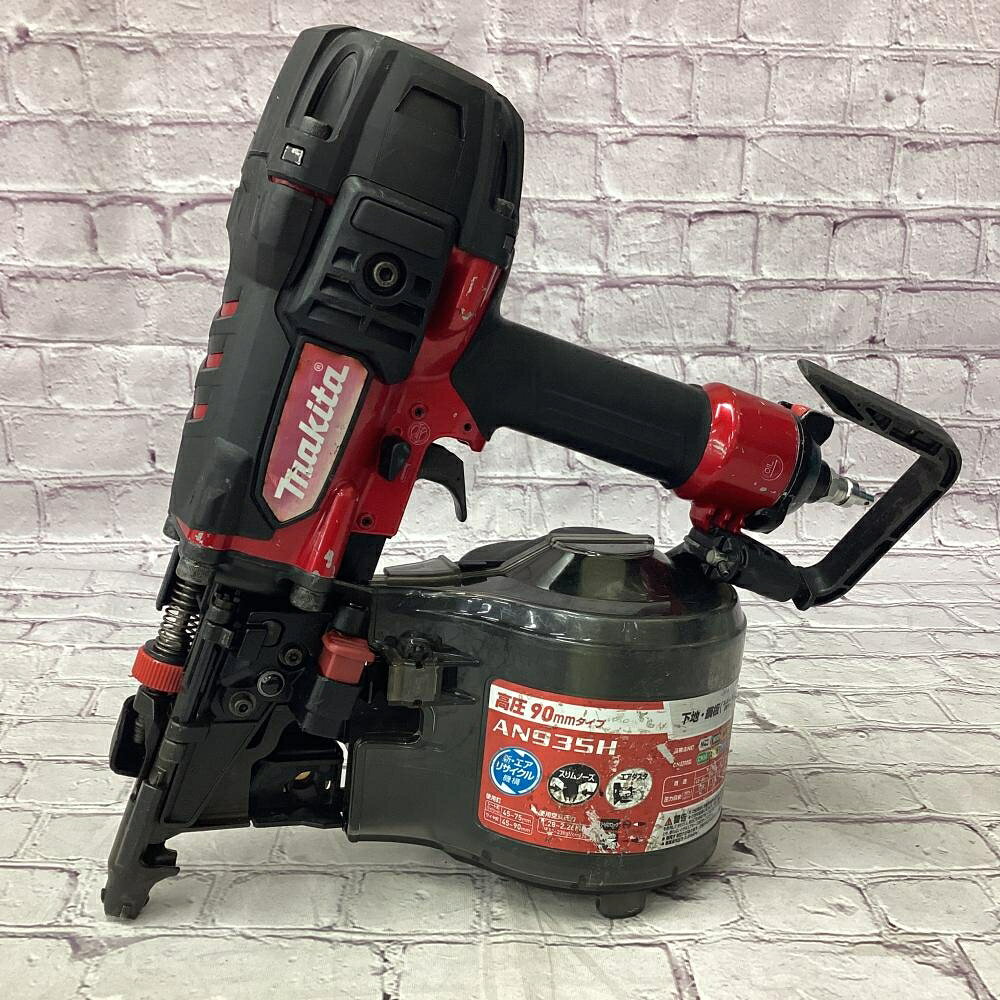 【中古】makita/マキタ 90mm 高圧エア釘打 AN935H 【201】