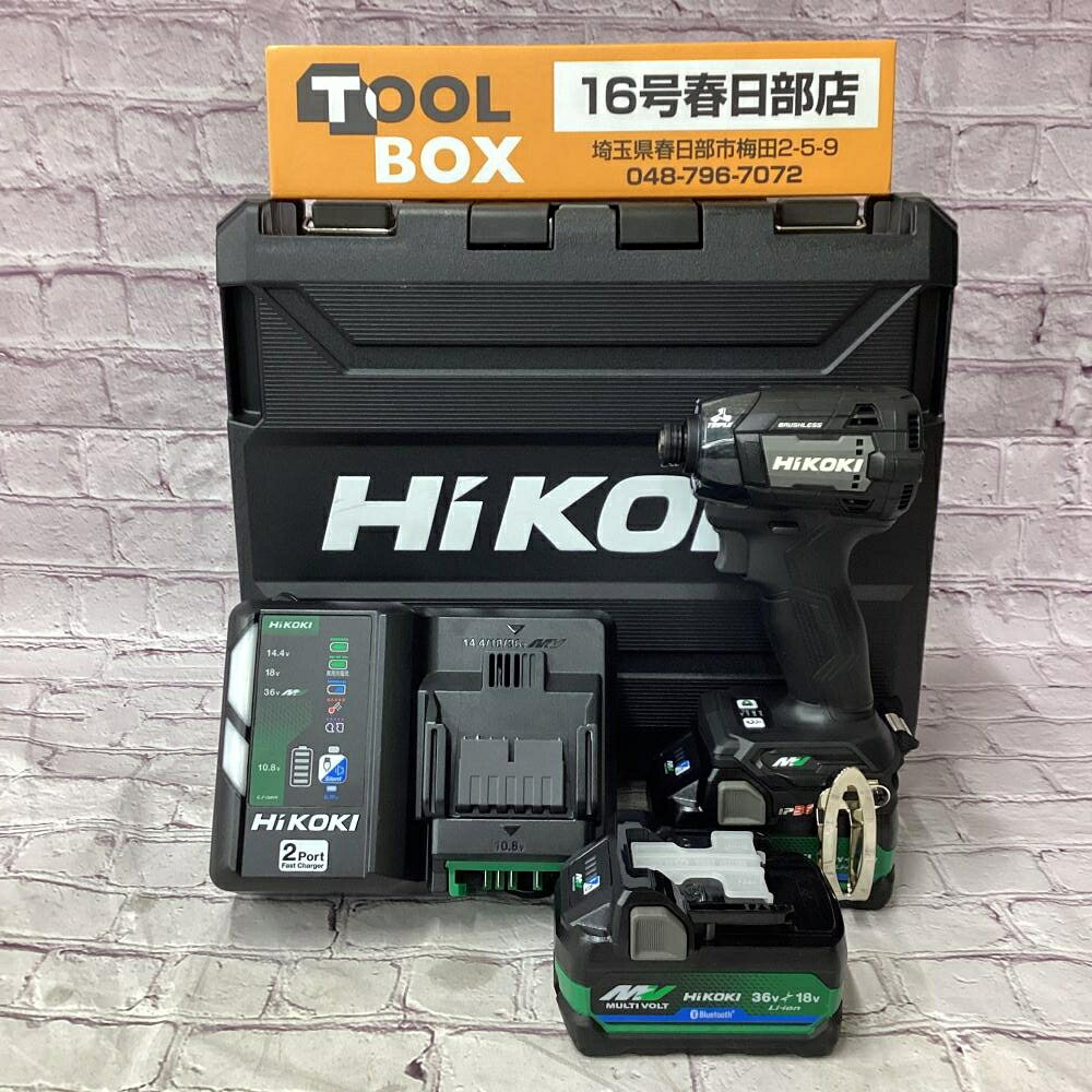 ご覧いただきありがとうございます HiKOKI/ハイコーキ WH36DD(2XHBSZ) 36Vコードレスインパクトドライバ ストロングブラックです 状態：未使用 ※説明書が欠品していますご覧いただきありがとうございます HiKOKI/ハイコーキ WH36DD(2XHBSZ) 36Vコードレスインパクトドライバ ストロングブラックです 状態：未使用 ※説明書が欠品しています 商品の検品、写真撮影の為開封しています ・未使用品の為、動作確認を行っていません ・商品は付属品含め、写真に写っているものが全てです ※未使用品ですが、細かい傷や汚れがある場合がございますので写真でご確認ください 商品は写真に写っているもので全てです 外装等は写真でご確認いただき是非ご検討よろしくお願いいたします 店頭併売も行っておりますので品切れの際はご了承ください ※商品到着より7日間の初期保証がございます。ご安心してご検討下さい ※高額品につき必ず商品到着後の動作確認を上記の期間内にお願いいたします ※当社はTOOLBOXは株式会社セキチューの運営する中古工具販売店です ※【古物商許可証】 群馬県公安委員会許可 第421032022078号 商品の検品、写真撮影の為開封しています ・未使用品の為、動作確認を行っていません ・商品は付属品含め、写真に写っているものが全てです ※未使用品ですが、細かい傷や汚れがある場合がございますので写真でご確認ください 商品は写真に写っているもので全てです 外装等は写真でご確認いただき是非ご検討よろしくお願いいたします 店頭併売も行っておりますので品切れの際はご了承ください ※商品到着より7日間の初期保証がございます。ご安心してご検討下さい ※高額品につき必ず商品到着後の動作確認を上記の期間内にお願いいたします ※当社はTOOLBOXは株式会社セキチューの運営する中古工具販売店です ※【古物商許可証】 群馬県公安委員会許可 第421032022078号ご覧いただきありがとうございます HiKOKI/ハイコーキ WH36DD(2XHBSZ) 36Vコードレスインパクトドライバ ストロングブラックです 状態：未使用 ※説明書が欠品していますご覧いただきありがとうございます HiKOKI/ハイコーキ WH36DD(2XHBSZ) 36Vコードレスインパクトドライバ ストロングブラックです 状態：未使用 ※説明書が欠品していますご覧いただきありがとうございます HiKOKI/ハイコーキ WH36DD(2XHBSZ) 36Vコードレスインパクトドライバ ストロングブラックです 状態：未使用 ※説明書が欠品しています 商品の検品、写真撮影の為開封しています ・未使用品の為、動作確認を行っていません ・商品は付属品含め、写真に写っているものが全てです ※未使用品ですが、細かい傷や汚れがある場合がございますので写真でご確認ください 商品は写真に写っているもので全てです 外装等は写真でご確認いただき是非ご検討よろしくお願いいたします 店頭併売も行っておりますので品切れの際はご了承ください ※商品到着より7日間の初期保証がございます。ご安心してご検討下さい ※高額品につき必ず商品到着後の動作確認を上記の期間内にお願いいたします ※当社はTOOLBOXは株式会社セキチューの運営する中古工具販売店です ※【古物商許可証】 群馬県公安委員会許可 第421032022078号 商品の検品、写真撮影の為開封しています ・未使用品の為、動作確認を行っていません ・商品は付属品含め、写真に写っているものが全てです ※未使用品ですが、細かい傷や汚れがある場合がございますので写真でご確認ください 商品は写真に写っているもので全てです 外装等は写真でご確認いただき是非ご検討よろしくお願いいたします 店頭併売も行っておりますので品切れの際はご了承ください ※商品到着より7日間の初期保証がございます。ご安心してご検討下さい ※高額品につき必ず商品到着後の動作確認を上記の期間内にお願いいたします ※当社はTOOLBOXは株式会社セキチューの運営する中古工具販売店です ※【古物商許可証】 群馬県公安委員会許可 第421032022078号 商品の検品、写真撮影の為開封しています ・未使用品の為、動作確認を行っていません ・商品は付属品含め、写真に写っているものが全てです ※未使用品ですが、細かい傷や汚れがある場合がございますので写真でご確認ください 商品は写真に写っているもので全てです 外装等は写真でご確認いただき是非ご検討よろしくお願いいたします 店頭併売も行っておりますので品切れの際はご了承ください ※商品到着より7日間の初期保証がございます。ご安心してご検討下さい ※高額品につき必ず商品到着後の動作確認を上記の期間内にお願いいたします ※当社はTOOLBOXは株式会社セキチューの運営する中古工具販売店です ※【古物商許可証】 群馬県公安委員会許可 第421032022078号