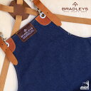 英国 直輸入【BRADLEYS ブラッドリーズ エプロン「Heritage Utility Apron」ブルーデニム】(ヘリテージ ユーティリティ エプロン）おしゃれ 園芸 ガーデニングウェア エプロン ギフト対応 女性用エプロン 男性用エプロン