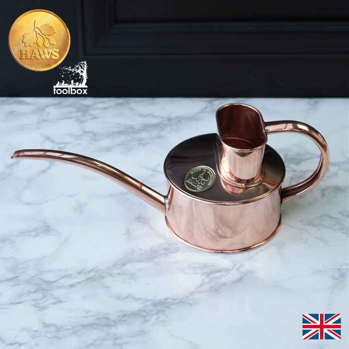 【日本輸入正規代理店品】【英国 Haws ホーズ社銅製ポーリング・カン　0.5リットル 】Copper Pot 送料無料