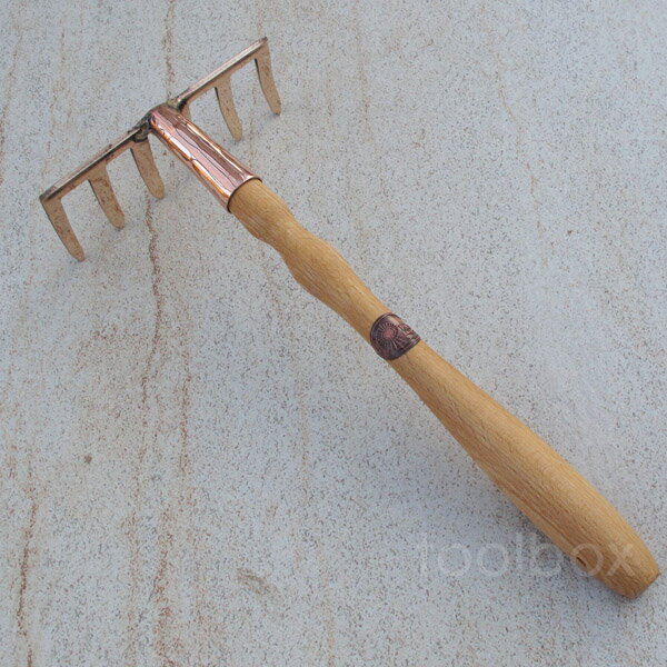 ハンドツール【PKS BRONZE-115】「Atik」（ハンド・レーキ）（沖縄・離島配送不可）