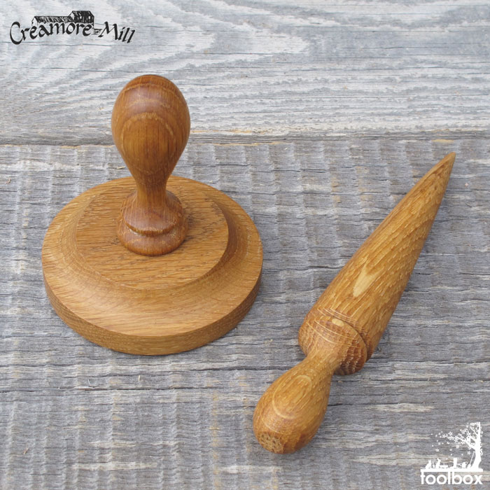 【英国 Creamore Mill】クレモアミル英国製 Pot Tamper and Mini Dibber ポットタンパー ミニディバー