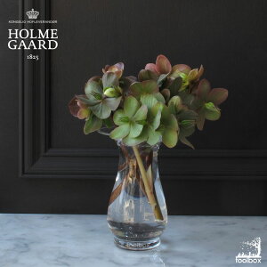 HOLMEGAARD（ホルムガード）Old English「Hyacinth Vase」14cm（オールドイングリッシュ ヒヤシンスベース） 花瓶 フラワーベース 花器 北欧 ノルディック インテリア プレゼント ギフト包装可能（父の日）