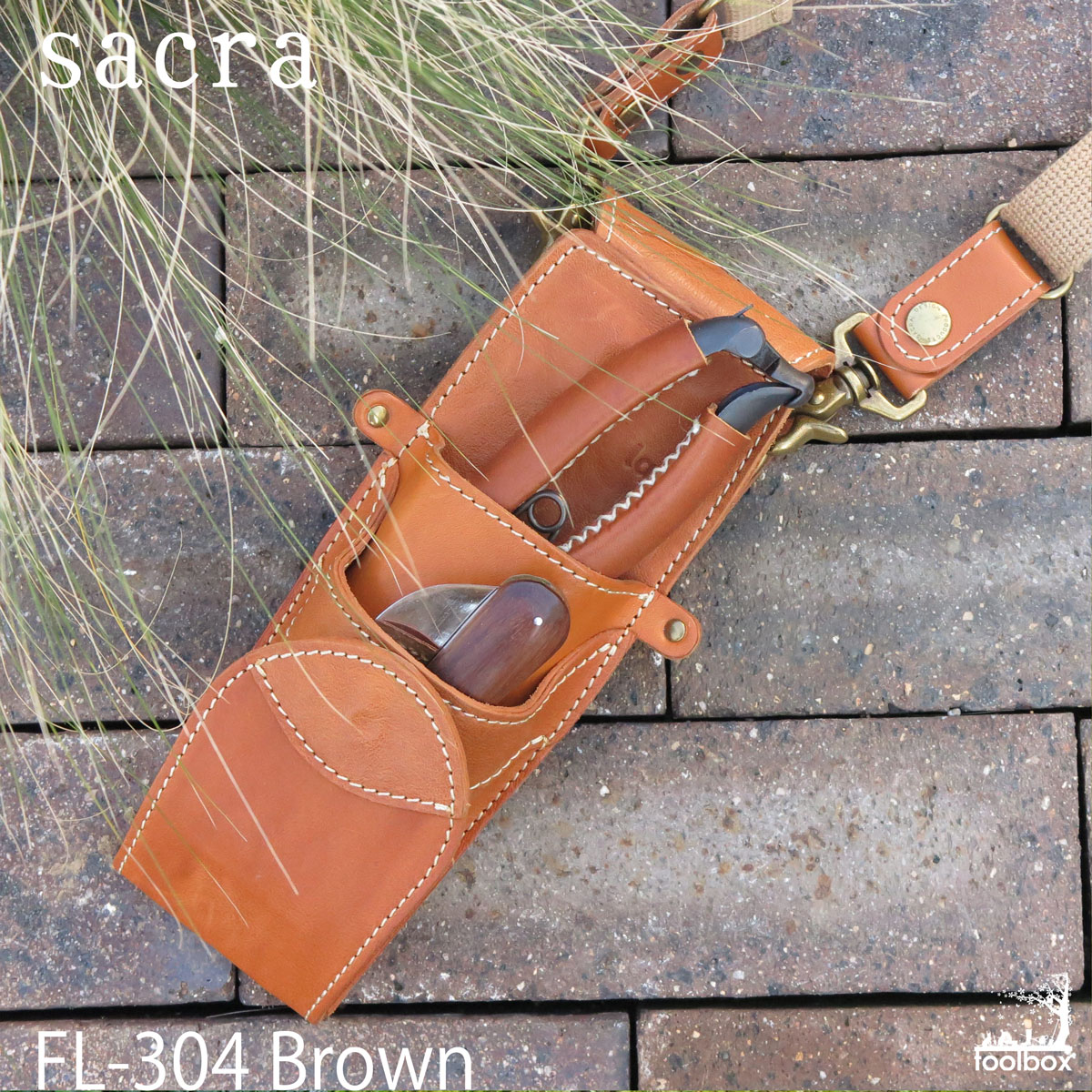 【LINEでクーポン配布中】【Sacra サクラ フローリスト シザーケース「FL-304」】...