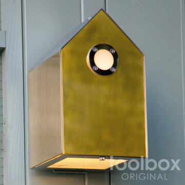 birdhouse light / バードハウスライト（真鍮）屋外照明 外灯 玄関灯