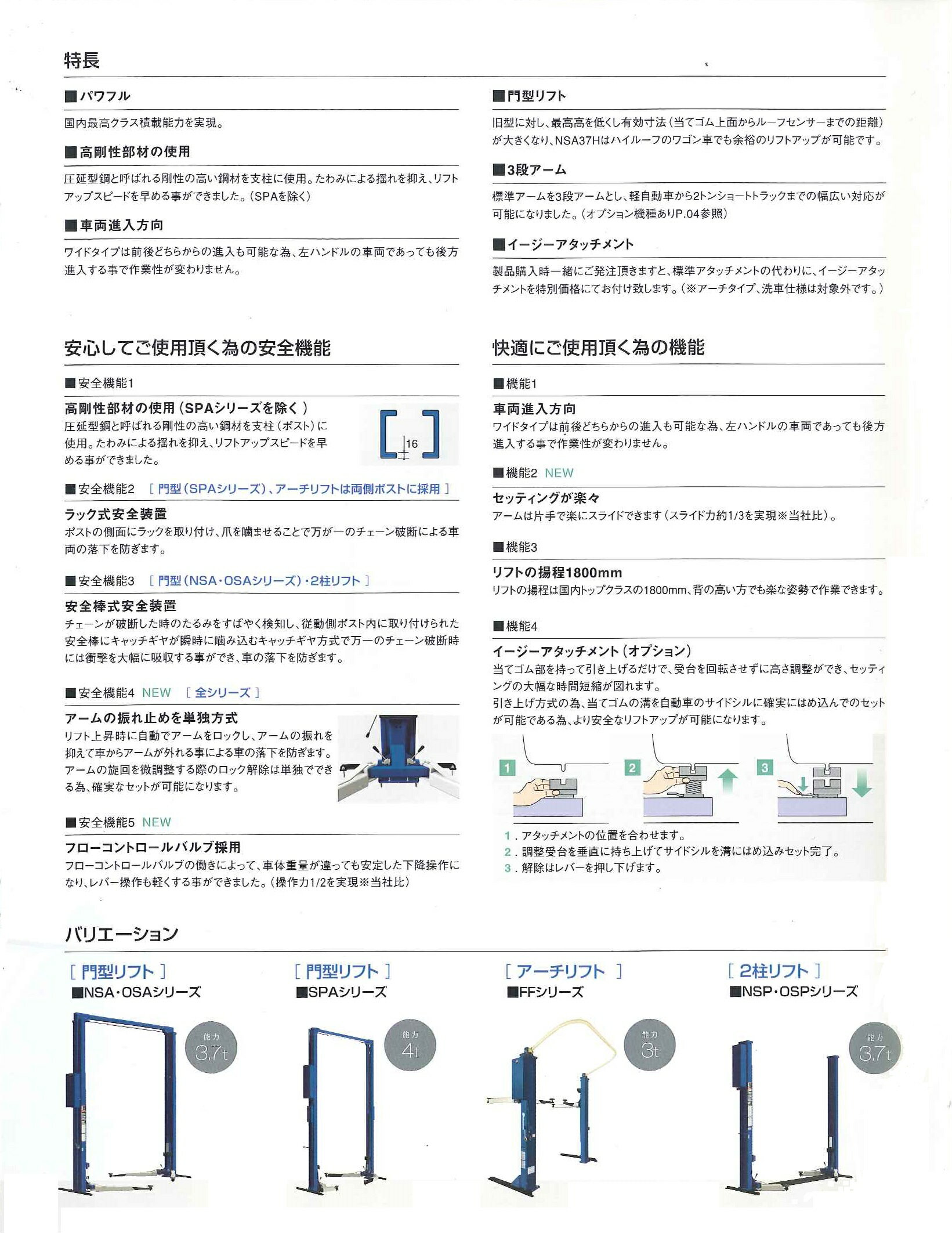 Bishamon ビシャモン2柱リフト アーチ...の紹介画像3