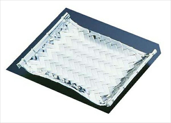 遠藤商事 SA「輝き」アジロ角盛皿　小90678B QML57