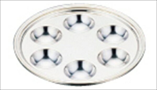 UK18－8エスカルゴデッシュ71／2インチ [ （6穴）菊渕 ][ 9-1746-0501 ] NES05001(3)