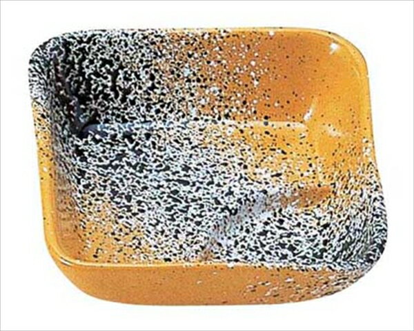 直送品■仕切付隅丸角鉢灰釉 [ 22911380 ][ 9-2157-3201 ] RFI6201