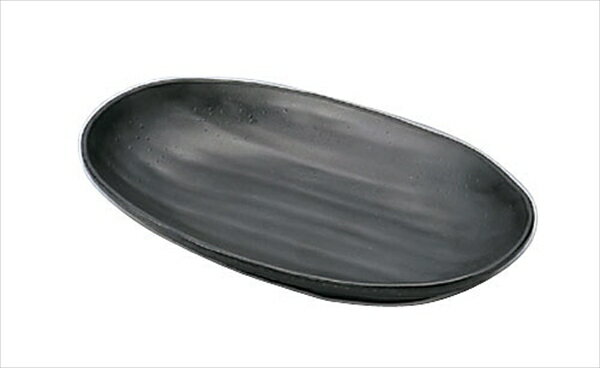 マインメラミンウェア黒 [ 小判皿中M11−136 ][ 9-2411-1402 ] RMI7502